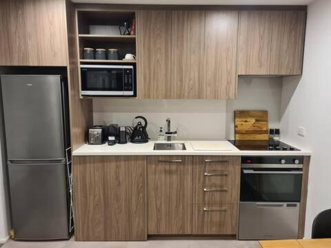 Modern 1 Bedroom Apartment Across From Hagley Park Christchurch Kültér fotó